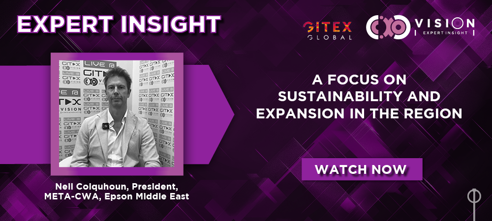 GITEX 2024: Neil Colquhoun, President, META-CWA, Epson Middle East