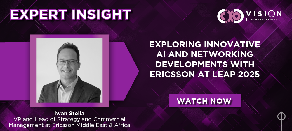 Expert Insight: Iwan Stella, VP and Head of Strategy and Commercial Management at Ericsson Middle East & Africa